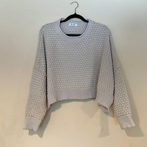 NWOT BULKY HIGH LOW SWEATER
